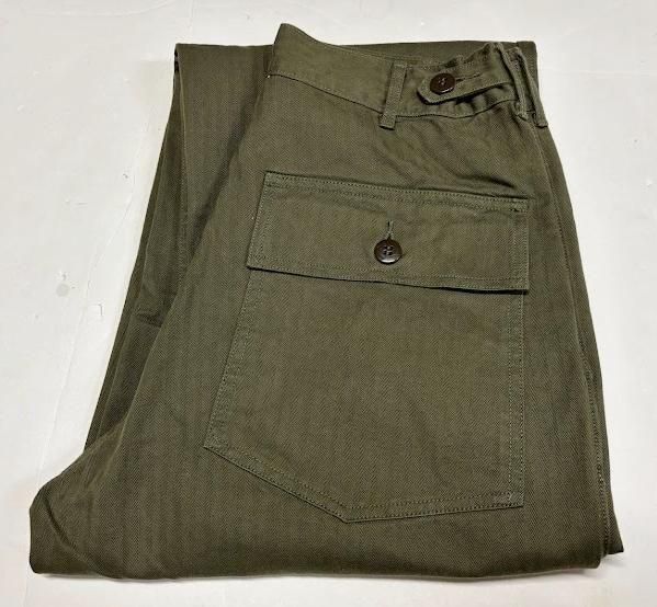 ゴロリ コリンボ 50`s Army Utility Trousers Fort Knox フォートノックス