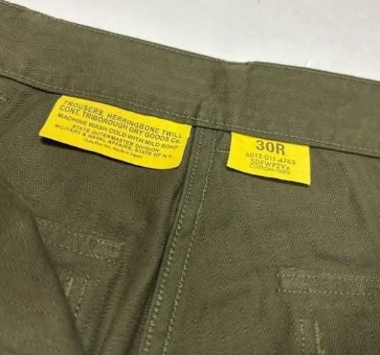 コリンボ 50`s Army Utility Trousers Fort Knox フォートノックス