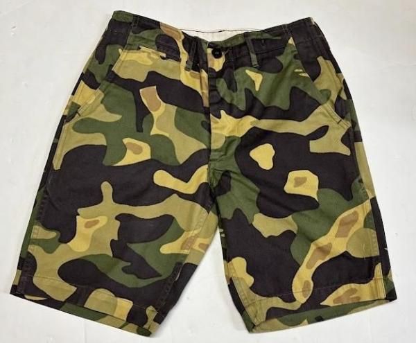 <img class='new_mark_img1' src='https://img.shop-pro.jp/img/new/icons15.gif' style='border:none;display:inline;margin:0px;padding:0px;width:auto;' /> C.G.Island Chino Shrts  60`s Czecholovakia Salamander Camo  Υ硼 60ǯХ 