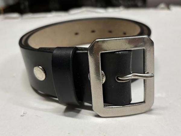 STONE  ブラックベルト ART BROWN ARTBROWN(アートブラウン)レザーベルト 40113 本革