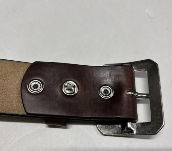 bRoceL オーダー品 ARTBROWN 40mmギャリソンベルト クロムエクセルレザー 日本製