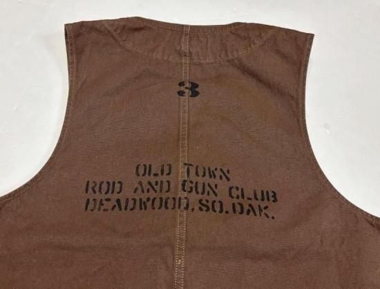 コリンボ BEAR COUNTRY LUMBERJACK VEST CUSTOM COLIMBO BEAR COUNTRY LUMBERJACK VEST CUSTOM “ DEADWOOD FOREST