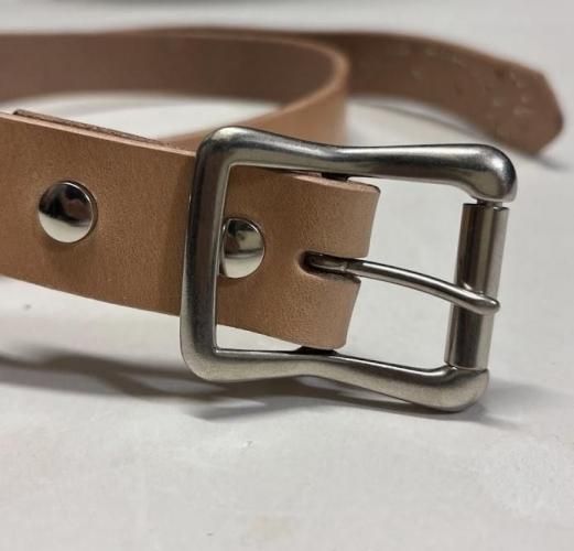 ベルト（ゴールド） コリンボ JEWEL STUDDED LEATHER BELT 27mm Flower Pattern