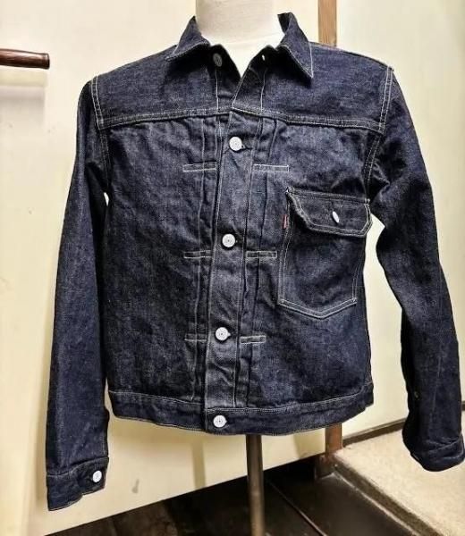 <img class='new_mark_img1' src='https://img.shop-pro.jp/img/new/icons15.gif' style='border:none;display:inline;margin:0px;padding:0px;width:auto;' />JELADO Age of Longing Black Tag 407EXX 1stType Denim Jacket S.M