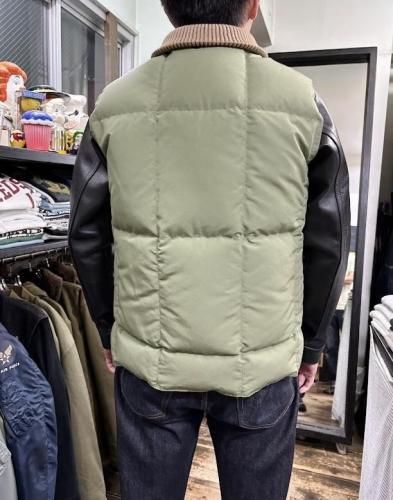 COLIMBO Tempco SIGNATURE DOWN VEST テンプコダウンベスト - TRAVIS