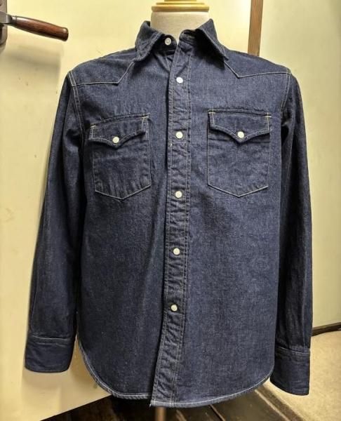 <img class='new_mark_img1' src='https://img.shop-pro.jp/img/new/icons15.gif' style='border:none;display:inline;margin:0px;padding:0px;width:auto;' /> Cattleman Shirt 10oz Denim ȥޥ 10󥹥ǥ˥०󥷥