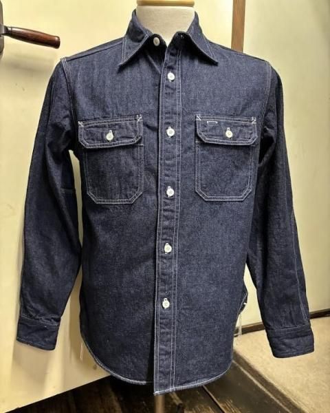 <img class='new_mark_img1' src='https://img.shop-pro.jp/img/new/icons15.gif' style='border:none;display:inline;margin:0px;padding:0px;width:auto;' /> Hillhead Work Shirt 10oz Denim ҥإå10󥹥ǥ˥