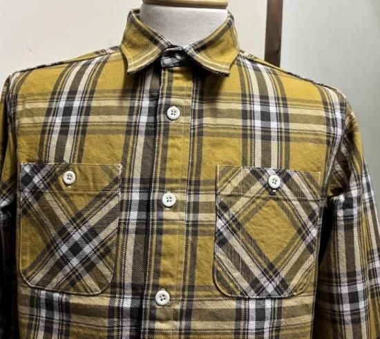 ゴルやん COLIMBO Crow Dog Flannel Shirt クロゥドックネルシャツ - TRAVIS