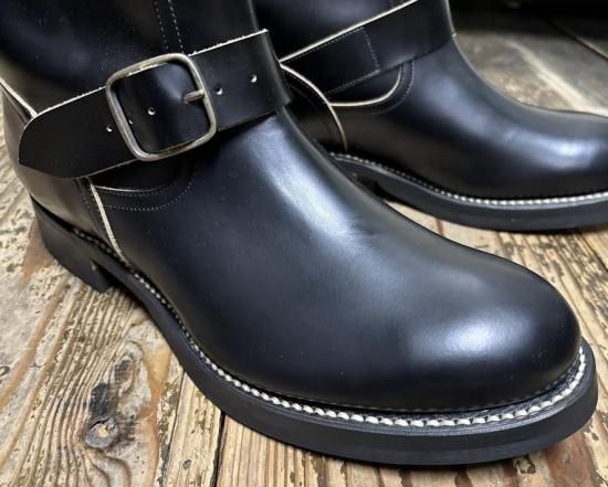 クッシュマン GLASS LEATHER ENGINEER BOOT Cow Hide クッシュマン