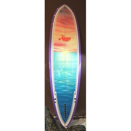 クラウスジョーンズ ガンボアモデル 7'2 ハル サーフボード