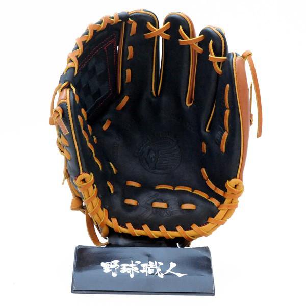 久保田スラッガー 軟式 グローブ 野球 内野手 カワイオリジナル KSN-21PS-K4 右投げ ブラック×ウッド 【送料無料】 -  野球・アウトドア専門店 カワイスポーツ