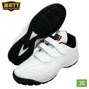 ZETT ホワイト/スパイクシューズ ゼット 金具スパイク ウイニングロードWH ZETT 【野球・ソフト