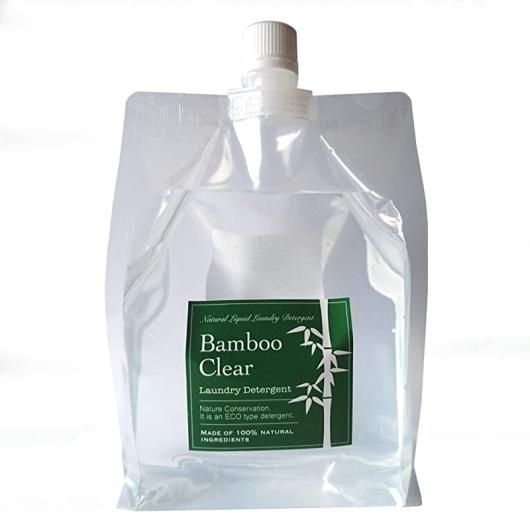 天然成分100 の無添加洗濯用洗剤 Bamboo Clear１l詰替パック