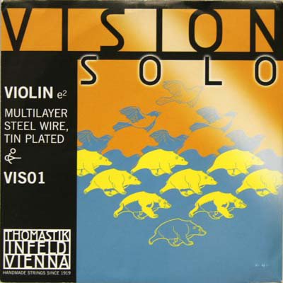 VN VISION SOLO G線　シンセティックコア/シルバー巻