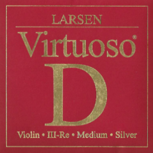 VN LARSEN Virtuoso D線 4/4 シンセティックコア/シルバー巻