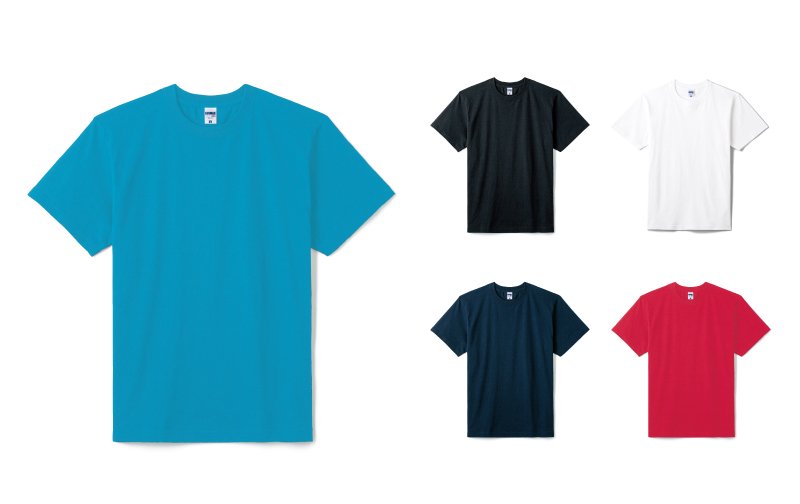6.2オンスヘビーウエイトTシャツ（ポリジン加工）：LIFEMAX（ライフマックス）【MS1159】
