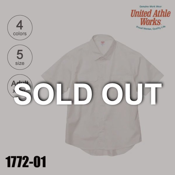 1772-01 T/Cワークシャツ（XXL）☆United Athle Works｜United Athle