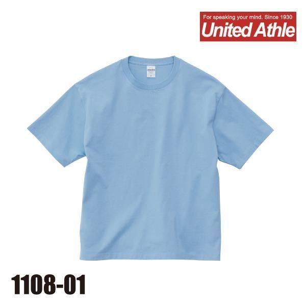 「<img class='new_mark_img1' src='https://img.shop-pro.jp/img/new/icons5.gif' style='border:none;display:inline;margin:0px;padding:0px;width:auto;' />1108-01 6.5オンス ファインジャージー ボックスシルエット無地 Tシャツ(S〜XL)★United Athle(ユナイテッドアスレ)
」の画像(United Athle.net)