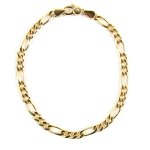 TOMWOOD<br>トムウッド<br>Figaro Bracelet Thick Gold  02