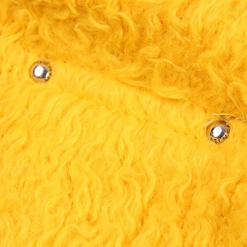 素晴らしい価格 MINEDENIM Cotton Shaggy Cardigan (Yellow) Cotton