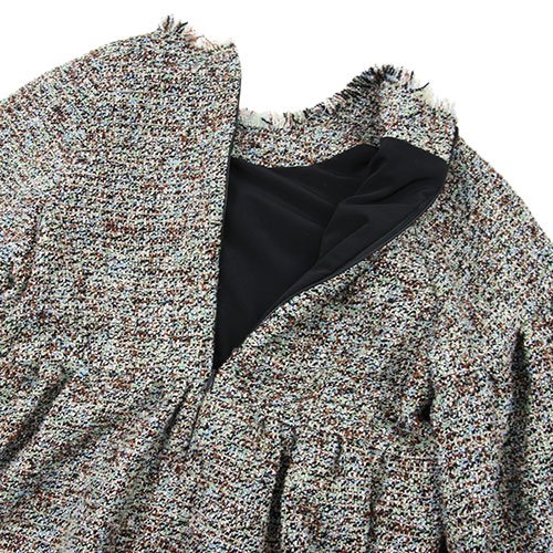 ボタニカルウエディング 専用です KASURI Classic Tweed Puff Jacket