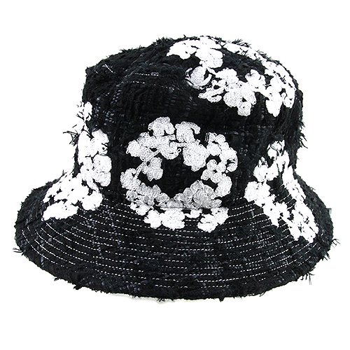 READYMADE レディメイド COTTON WREATH TWEED BUCKET HAT 12