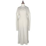 Mame Kurogouchi<br>マメ<br>Random Ribbed Organic Cotton 2 way Dress(W) 04