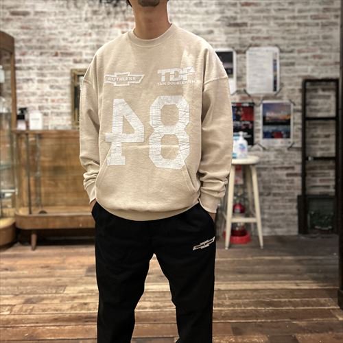 TAIN DOUBLE PUSH タイン ダブルプッシュ NO.84 BRUSHED CREW SWEAT 12