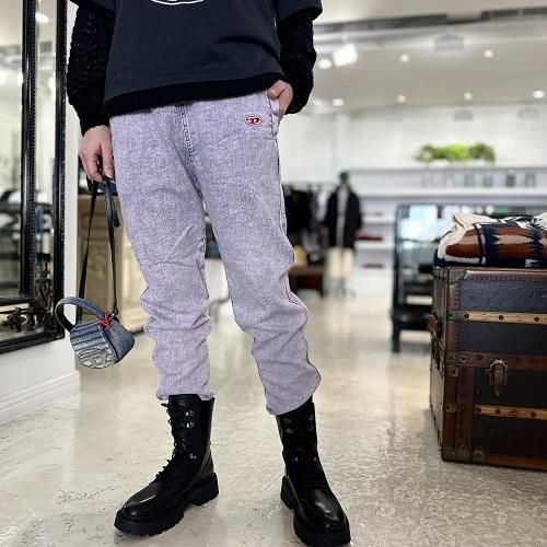 DIESEL,ディーゼル,JoggJeans tapered d-lab track denim