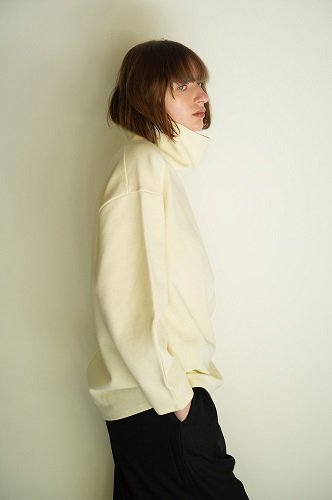 CLANE,クラネ,STAND NECK WIDE TOPS