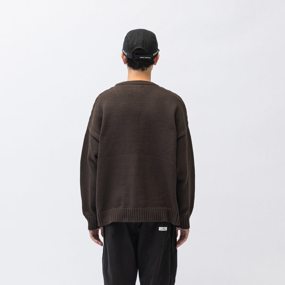 WTAPSダブルタップスPALMER / SWEATER / POLY 02 - AT WORK PLUS +