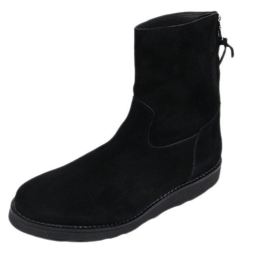 MINEDENIM マインデニム Suede Leather Back Zip Boots 12