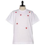 <img class='new_mark_img1' src='https://img.shop-pro.jp/img/new/icons1.gif' style='border:none;display:inline;margin:0px;padding:0px;width:auto;' />PLAY COMME des GARCONS<br>ץ쥤 ǥ륽<br>MANY HEART SHORT
SLEEVE T-SHIRT 12