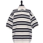 nanamica<br>ʥʥߥ<br>Stripe Polo Sweater 02