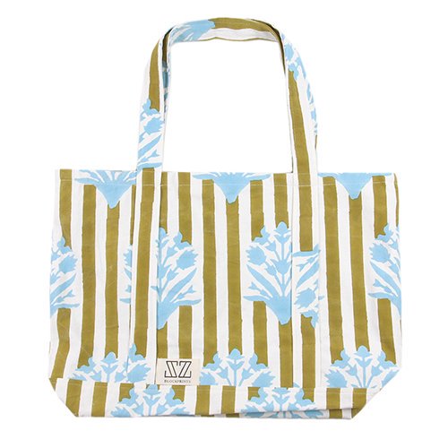 SZ Blockprints,エスゼット ブロックプリント,SMALL TOTE コットントートバック