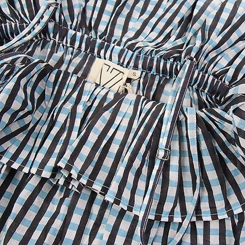 SZ Blockprints,エスゼット ブロックプリント,CICI DRESS ティアード