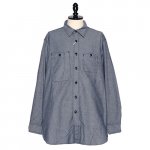<img class='new_mark_img1' src='https://img.shop-pro.jp/img/new/icons1.gif' style='border:none;display:inline;margin:0px;padding:0px;width:auto;' />Engineered Garments<br>󥸥˥ɥ<br>WORK SHIRT - COTTON CHAMBRAY 02