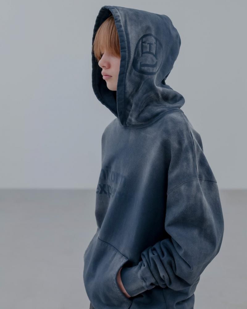 uniform experimentユニフォームエクスペリメントFADE HOODIE 02