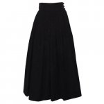 Mame Kurogouchi<br>ޥ<br>Floral Jacquard Cotton Pleated Skirt 04