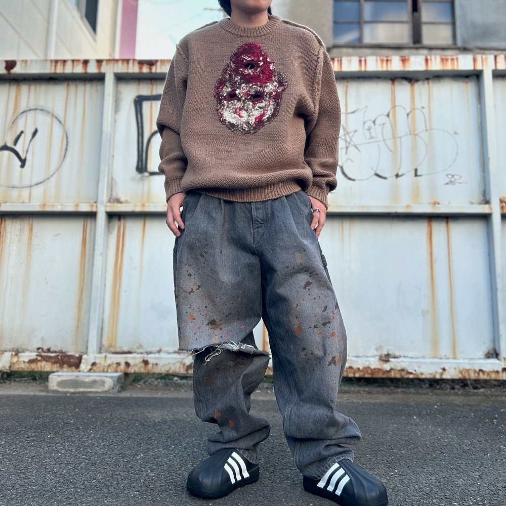 doublet ダブレット DENIM PAINTER PANTS 12