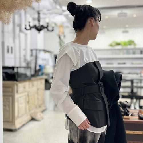 HYKE ベルト付きストレッチコルセット HYKE ベルト付きストレッチコルセット