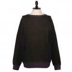 NEEDLES<br>ˡɥ륺<br>2-Tone Crew Neck Sweat Shirt - Cotton French Terry 12