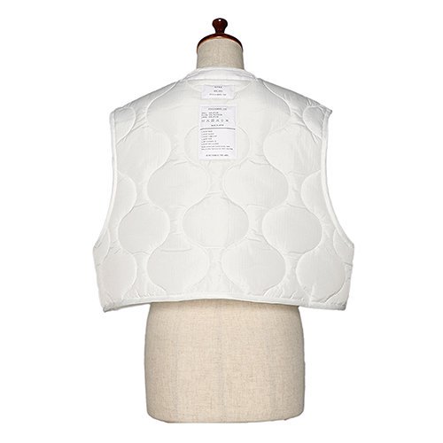 HYKE,ハイク,QUILTED CROPPED VEST