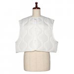 HYKE<br>ϥ<br>QUILTED CROPPED VEST(W)  04