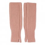 HYKE<br>ϥ<br>WOOL RIBBED ARM WARMERS 04