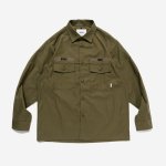 WTAPS<br>֥륿åץ<br>CBW / LS / COTTON. SATIN 02