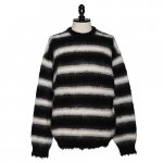 MINEDENIM<br>ޥǥ˥<br>Blurry Border Mohair Knit Pullover 12