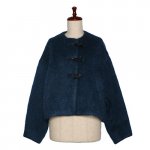 Mame Kurogouchi<br>ޥ<br>Gradient Dye Mohair Cropped Coat(N) 04