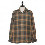 WACKO MARIA<br>拾ޥꥢ<br>OMBRE CHECK OPEN COLLAR SHIRT L/S ( TYPE-2 ) 02