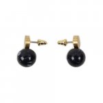 HYKE<br>ϥ<br>FLAT ROUND AND BALL EARRINGS 04